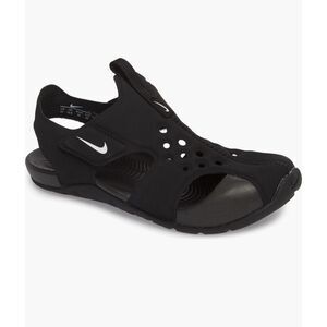 Nike Sunray 11 11c Protect Boys Black Sandal 943826-001 Summer Beach Water